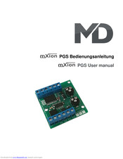 MD mXion PGS User Manual