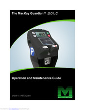 MacKay Guardian SOLO Operation And Maintenance Manual