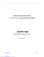 Inspiry Smart Box V PPS7210 Instruction Manual