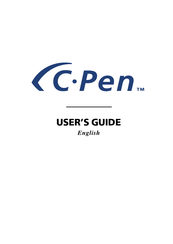 C-Pen 800C User Manual