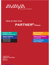 Avaya partner Manual