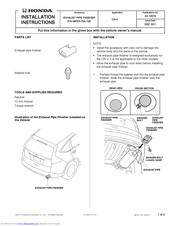 Honda 08F53-T0A-100 Installation Instructions