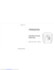 TRANSTEK LS502-E Instruction Manual