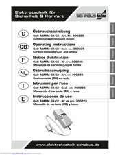 Elektrotechnik Schabus GX-C2 Operating Instructions Manual