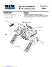 reese 30867 Instruction Manual