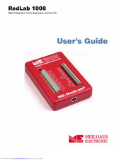 Meilhaus RedLab 1008 User Manual