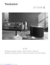 Technics OTTAVA S SC-C50 Owner's Manual