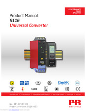 PR 9116B1 Product Manual