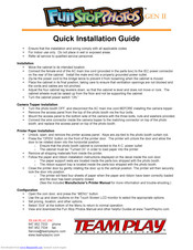 Team Play Fun Stop Photos Gen II Quick Installation Manual