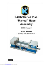 Kurt 3410V-Reverse Operating Instructions Manual