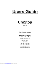 Unipro UniStop User Manual