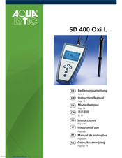Aqualytic SD 400 Oxi L Instruction Manual