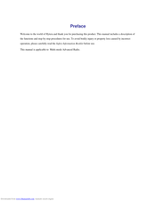Hytera PDC760UXB2 Manual