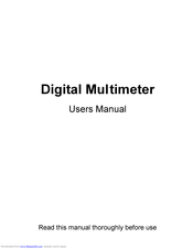Sperry instrument DM6850T User Manual