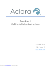 Aclara ZoneScan II Field Installation Instructions