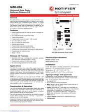 Notifier UZC-256 Installation Manual