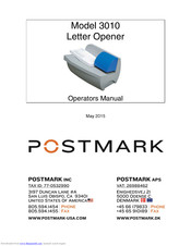PostMark 3010 Operator's Manual