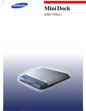 Samsung SMD-750E Manual