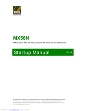 BCM MX56N Startup Manual