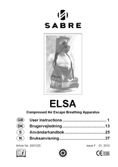 Sabre ELSA Instructions For Use Manual