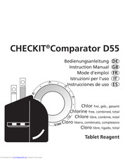 Aqualytic CHECKIT Comparator D55 Instruction Manual