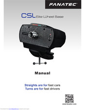 Fanatec CSL Elite Wheel Base Manual
