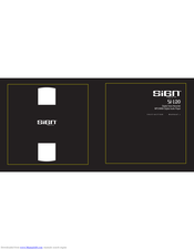 Sign SI-120 Instruction Manual
