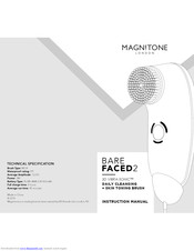 Magnitone BARE FACED 2 3D VIBRA-SONIC Instruction Manual