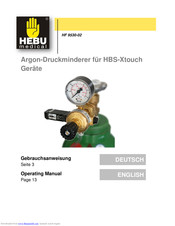 HEBU medical HF 9530-02 Operating Manual