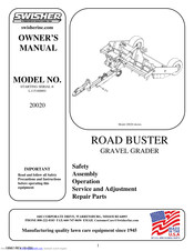 Swisher 20020 Owner's Manual