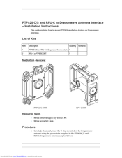 Cambium Networks RFU-C Installation Instructions