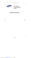 Samsung SCH-570 Owner's Manual