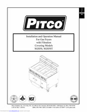 Pitco SGH50 Installation And Operation Manual