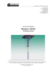 Geokon 4600 Instruction Manual