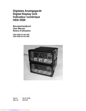 Hydac HDA 5500-0-2-DC-000 User Manual