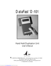 Greystone DataFast D-101 User Manual