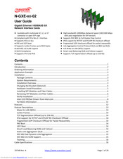Transition Networks N-GXE-LC-02 User Manual