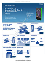 Nokia Asha 230 Dual SIM Service Manual