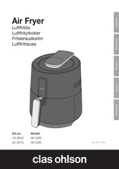 Clas Ohlson AF-02B Manuals | ManualsLib