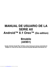 B-mobile AX series User Manual
