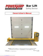 Poweramp Bar Lift Owner & User Manual