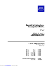 Stahl IT-567 Operating Instructions Manual