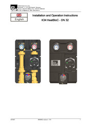 PAW HeatBloC K34 DN 25 Installation And Operation Instructions Manual