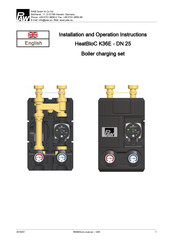 PAW HeatBloC K36E - DN 25 Installation And Operation Instructions Manual