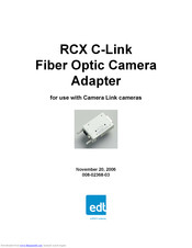 EDT RCX C-Link Manual
