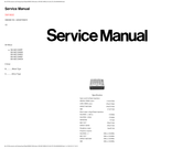 Panasonic SH-MZ1200PP Service Manual