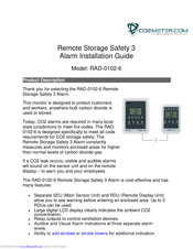 Co2meter RAD-0102-6 Installation Manual