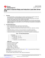 Texas Instruments TPL7407L7 User Manual