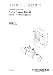 Endress+Hauser Prosonic Flow 90 Operating Instructions Manual
