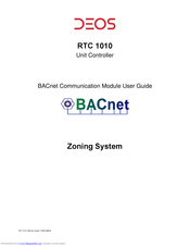 DEOS RTC 1010 User Manual